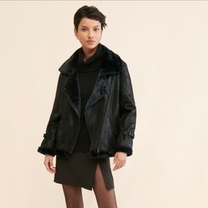 Hutch Rhys Sherpa Moto Jacket